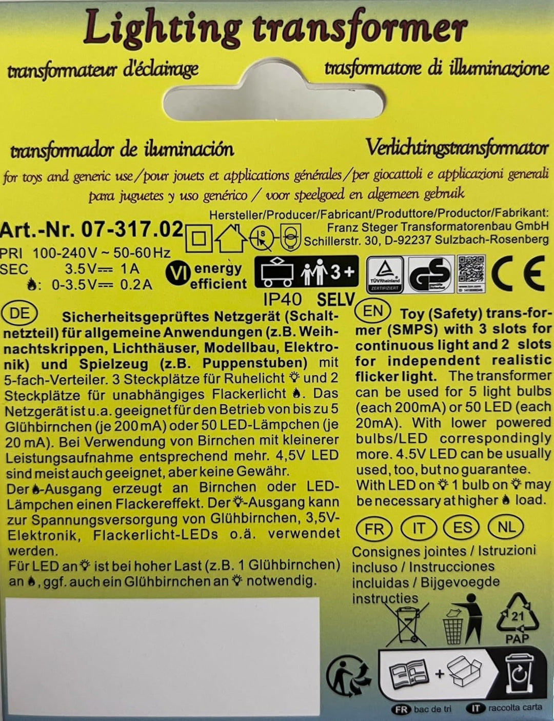 Kahlert Licht 60975 Puppenhauszubehör, schwarz Single, Single