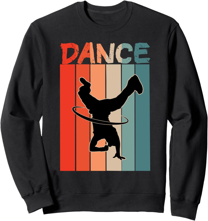 Breakdance B-Boy Retro Tänzer Sweatshirt