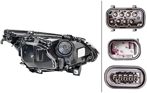 HELLA 1EL 160 295-001 Bi-Xenon/Halogen-Hauptscheinwerfer - links - für u.a. BMW 5 (E60) Links ohne K