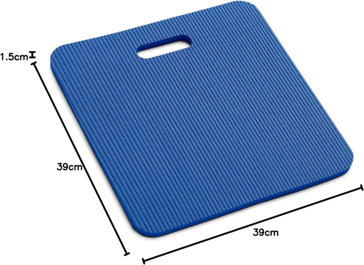 softX® Sitzkissen Grösse ca. 39 x 39 x 1,5 cm blau, Grösse ca. 39 x 39 x 1,5 cm blau