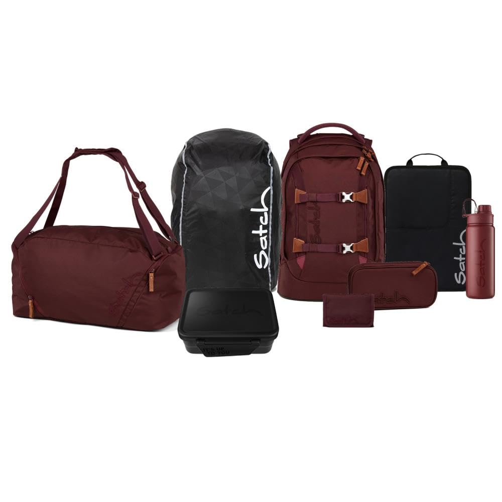 Satch Pack Kollektor Edition Schulrucksack Set 8tlg. inkl. Brotdose und Trinkflasche (Pack Nordic Ru
