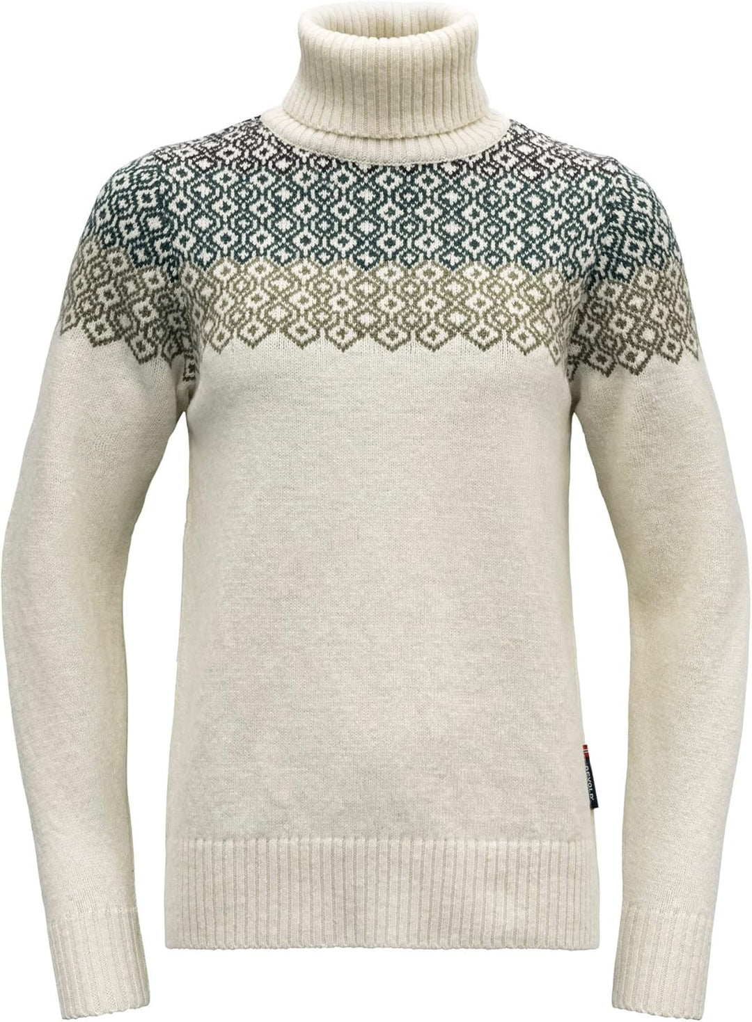 Devold Damen Syvde Wool High Neck Tshirt
