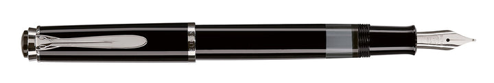 Pelikan 804080 Kolbenfüllhalter Classic M205, schwarz, Feder B, 1 Stück Federbreite: B, Federbreite: