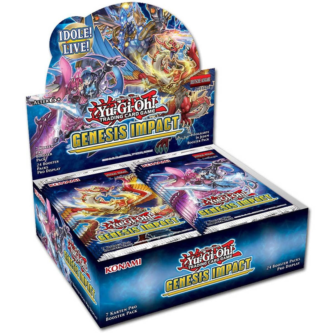 Yu-Gi-Oh! TRADING CARD GAME Display: Genesis Impact-Deutsche Ausgabe, Mehrfarbig