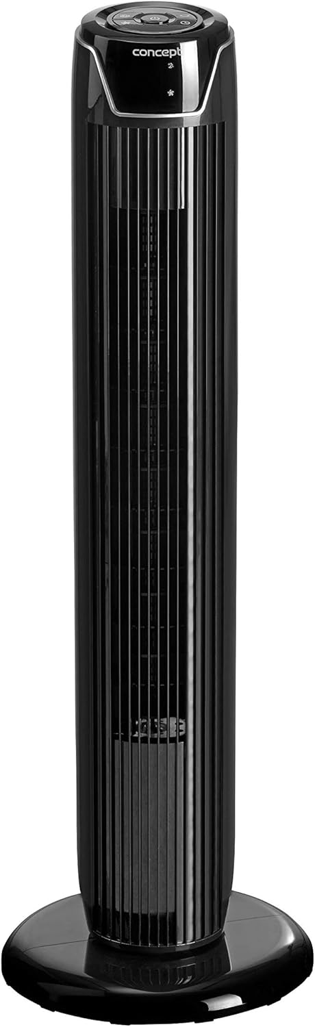CONCEPT Hausgeräte VS5110 Säulenventilator schwarz
