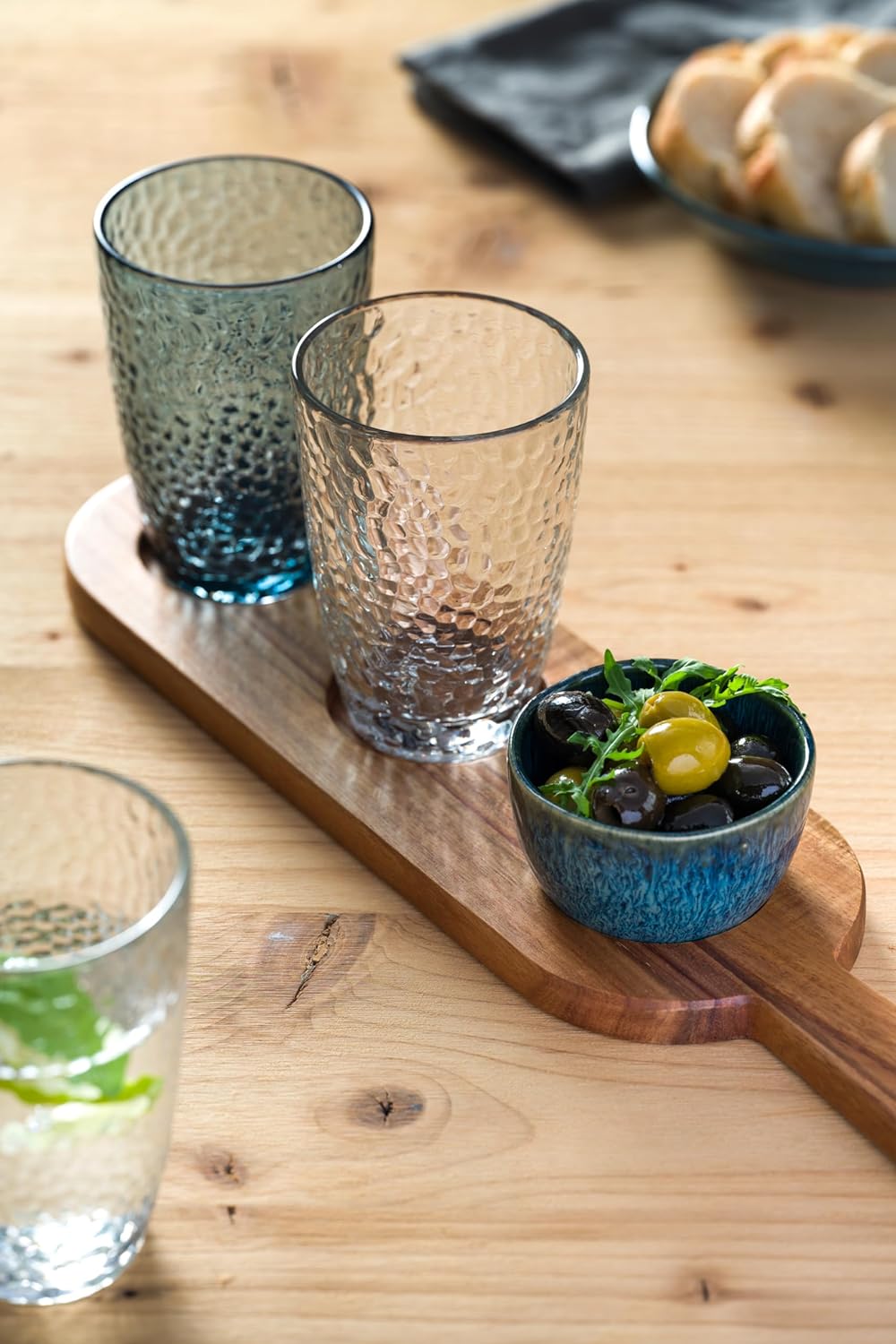 Leonardo Matera Keramikschalen Set 12-teilig - Snackschale aus Keramik - Durchmesser 8,3 cm, Höhe 5