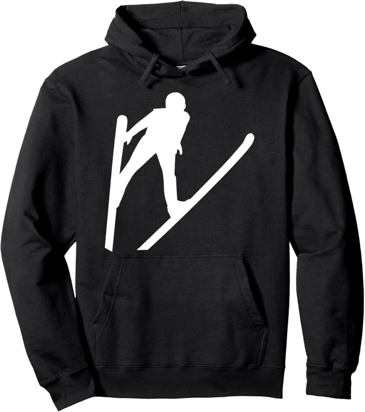Skispringen Pullover Hoodie