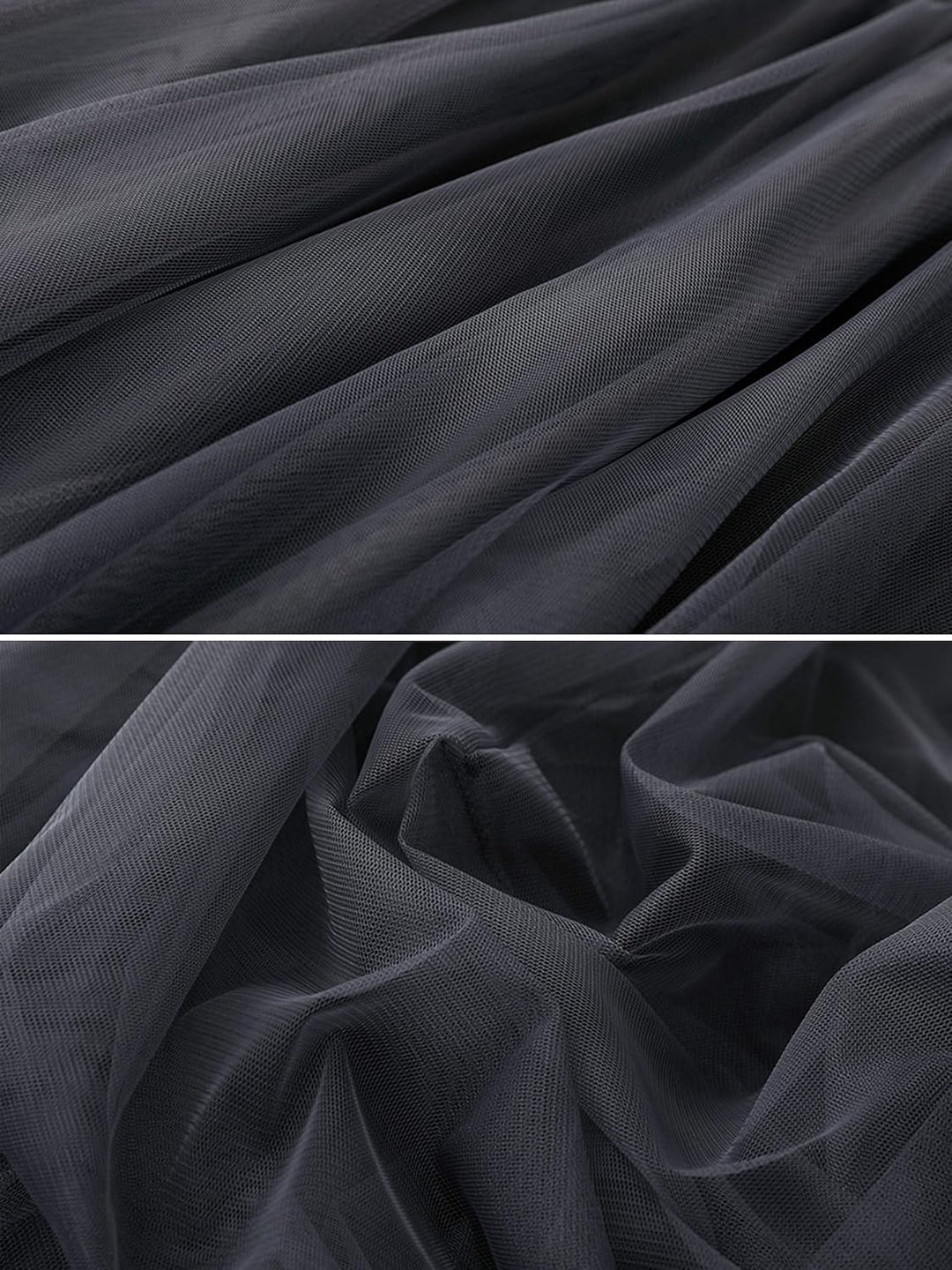Damen Rock Sommer Langer Tüllrock A-Linie Faltenrock Knöchellang Hoher Bund Schick Maxirock Elastisc