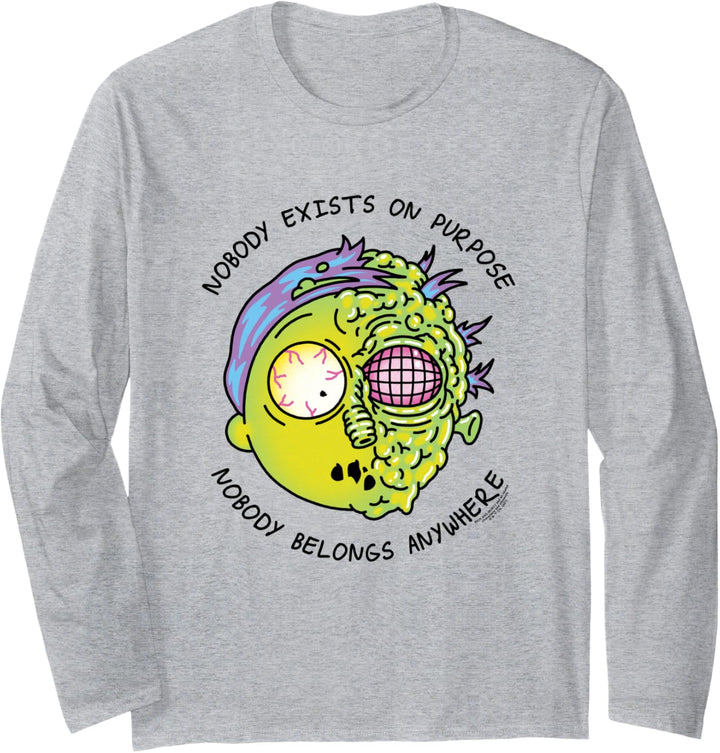 Rick and Morty Nobody Langarmshirt