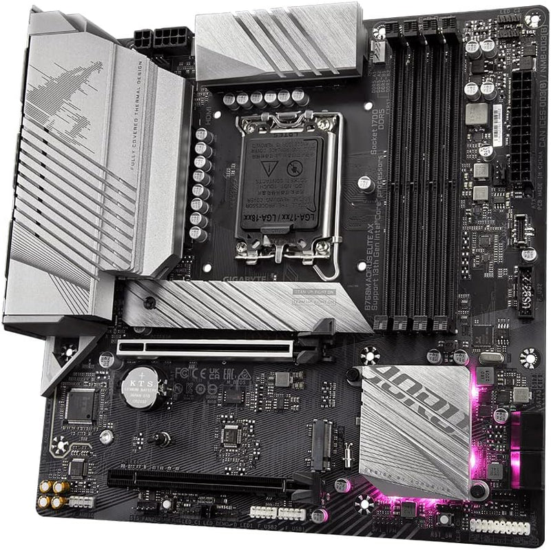 PagrindinÄ— plokštÄ— MB B760 S1700 MATX/B760M AORUS Elite AX GIGABYTE