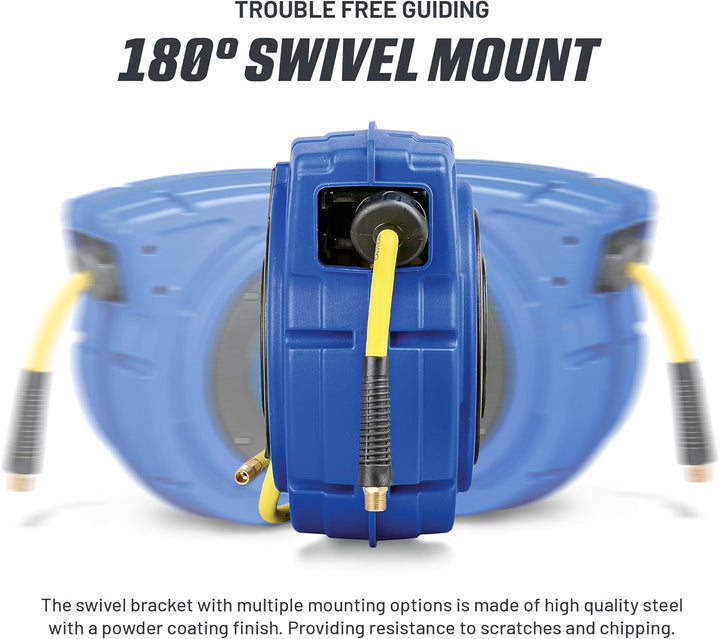 Goodyear retractable air compressor/wasserschlauchtrommel, max. 300psi (3/8 „x 65 ft) hybrid polymer