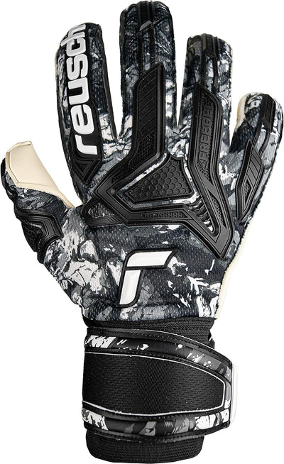 Reusch Attrakt Freegel Gold Evolution Cut Unisex Torwarthandschuhe mit Aussennaht Schnitt und Grip G