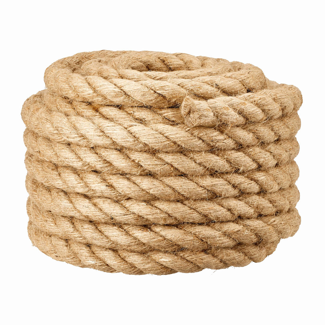 12mm Jute Barrier Rope für DIY Treppenhandlauf/Balkon Leitplanke/Rohr/Reifen Dekor/Drahtwickel, Indu