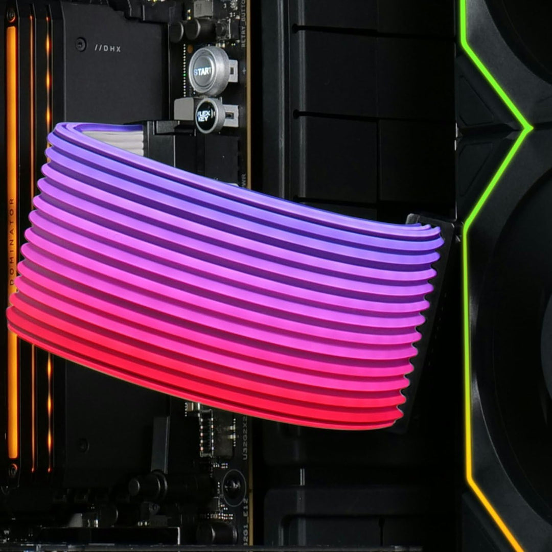 Lian Li Strimer Wireless 24-Pin RGB Verlängerungskabel – 132 adressierbare LEDs, kabelloser Controll