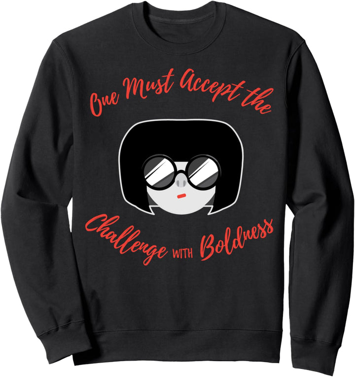 Disney Pixar Incredibles 2 Edna Mode Accept The Challenge Sweatshirt