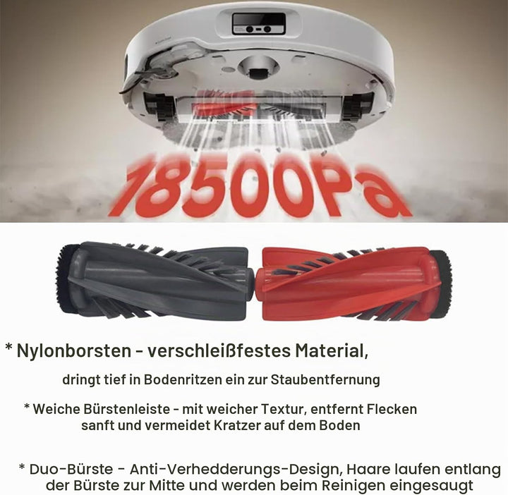 Zubehörset für Roborock Qrevo Curve/Qrevo Edge/Qrevo Curv S5X/ Qrevo Edge S5A/ P20 Pro Saugroboter,