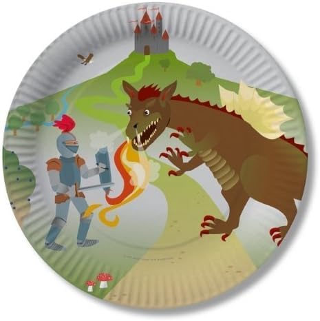 Partyset Ritter & Drache 61 tlg.