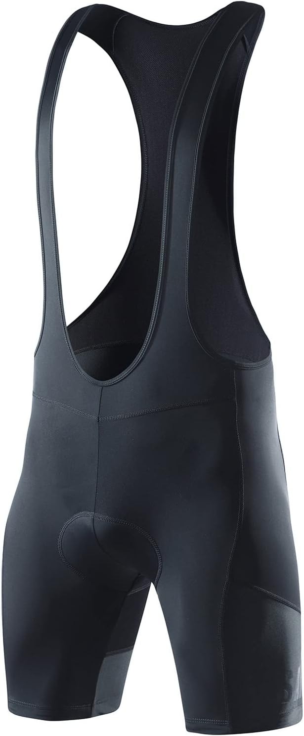 Santic Trägerhose Fahrrad Herren Kurz Sitzpolster Bib Shorts Hosen Rennrad Gepolstert Radlerhose Pol