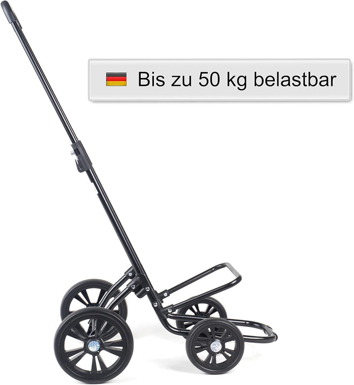 ANDERSEN Einkaufstrolley - Quattro Shopper Sofia anthrazit 43 L einkaufen, gross, höhenverstellbar,