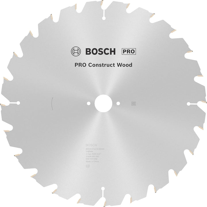 Bosch Accessories Bosch Professional 1x Kreissägeblatt Construct Wood (für Holz, Sägeblatt Ø 350 x 3