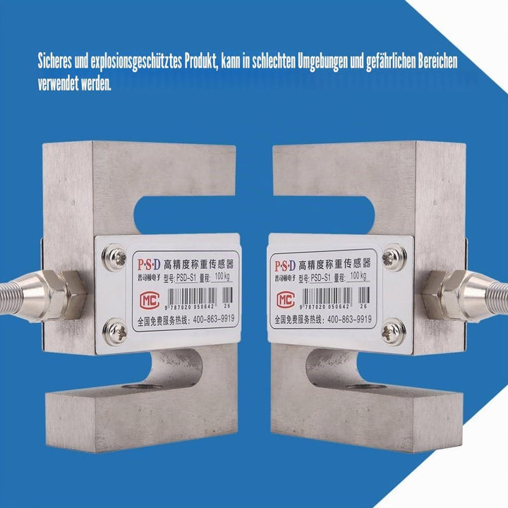 Wägezelle Sensor Wägesensors Tragbarer Gewichtssensor Skalensensor Wiegen S-Balken Präzisions 50/100