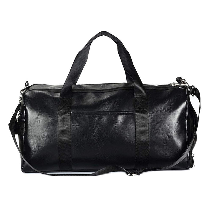 Vmokki Sporttasche mit Schuhfach Nassfach Reisetasche aus PU Leder Gross Wasserdicht Fitnesstasche W
