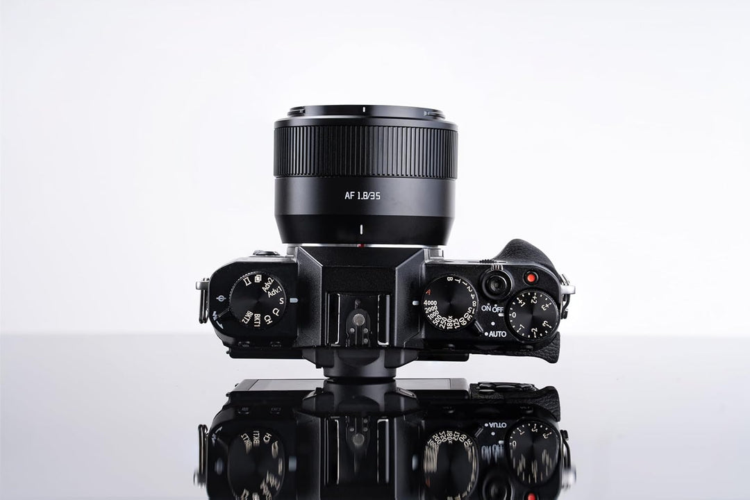 TTArtisan 35 mm F1.8 II Metallgehäuse, Autofokus, AF-Objektiv, kompatibel mit FujiFilm FX Mount, Sch