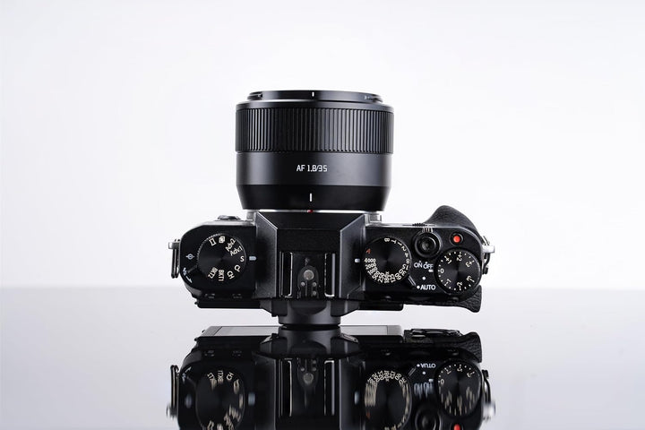 TTArtisan 35 mm F1.8 II Metallgehäuse, Autofokus, AF-Objektiv, kompatibel mit FujiFilm FX Mount, Sch