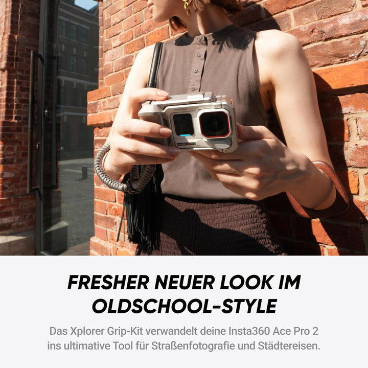 Insta360 Ace Pro 2 Polarweiss Limited Edition – 8K wasserdichte Actionkamera mit Leica entwickelt, 1