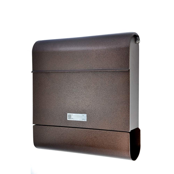 Modernes Design Briefkasten Antik Bronze Wandbriefkasten Postkasten mit Zeitungsfach C4 Format Absch