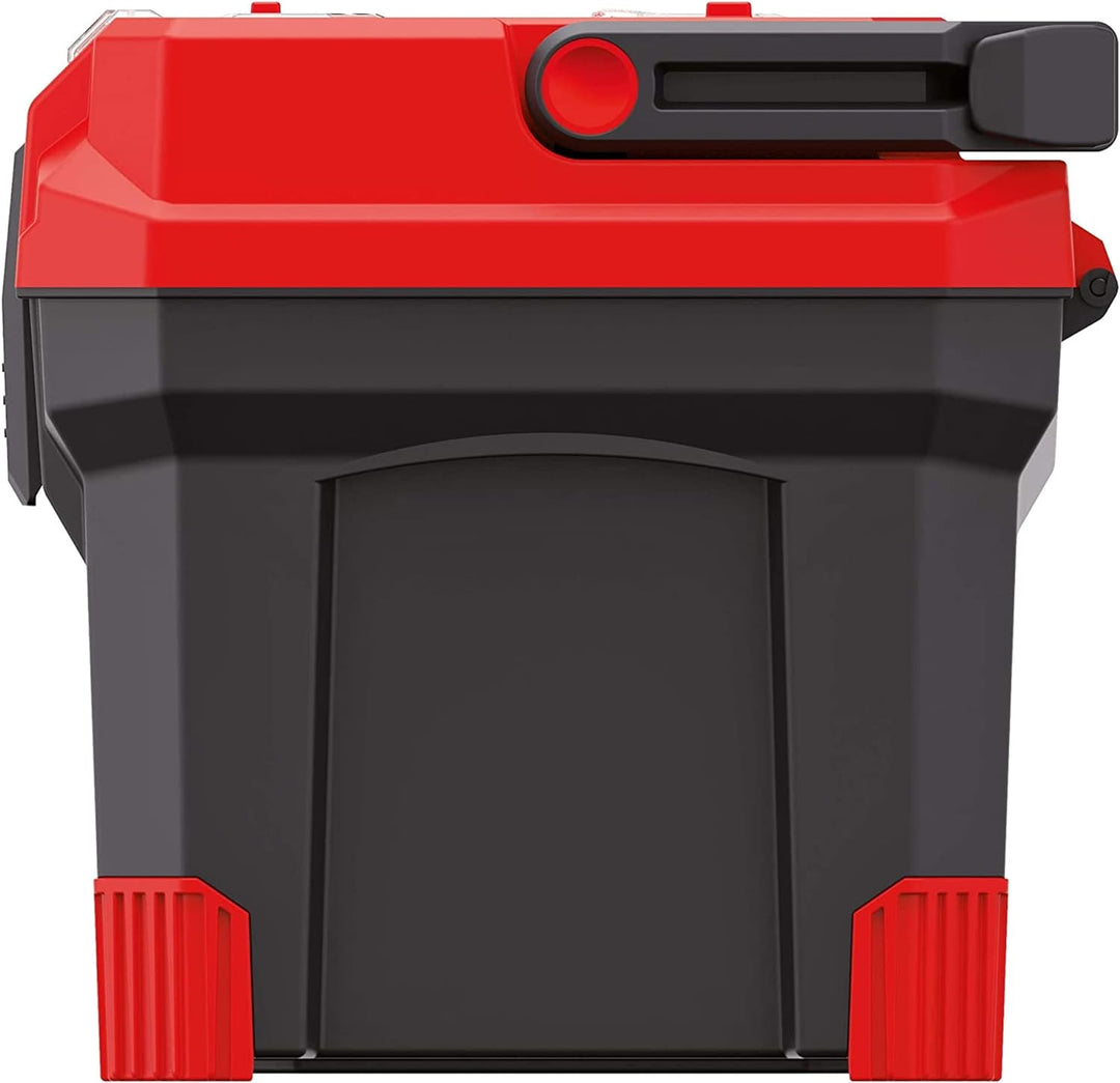 Kistenberg Titan Plus Werkzeugkiste (Version: KTIPA5530-3020 554 x 286 x 276) Schwarz-rot, Schwarz-r