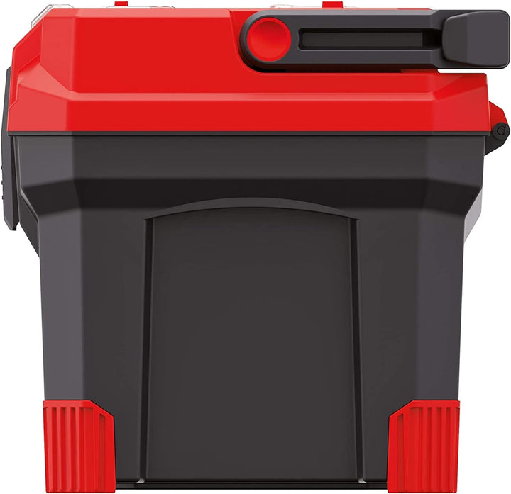 Kistenberg Titan Plus Werkzeugkiste (Version: KTIPA5530-3020 554 x 286 x 276) Schwarz-rot, Schwarz-r