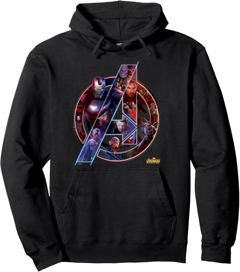 Marvel Avengers Infinity War Team Poster Logo Pullover Hoodie