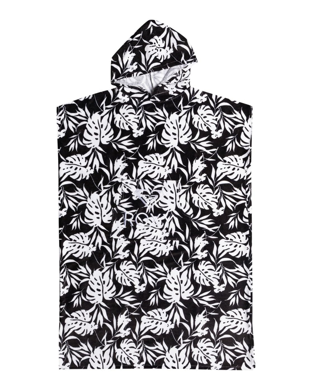 Roxy Warmy Sunset - Umziehhandtuch mit Kapuze Taille unique Anthracite Surf Trippin Bico S, Taille u