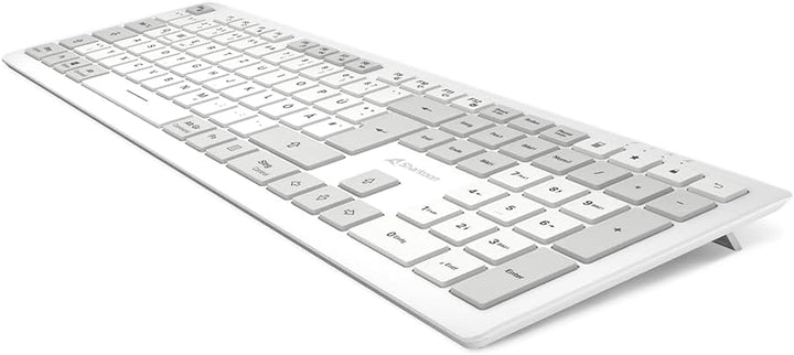 Sharkoon OfficePal K30W, Weiss, Drahtlose Tastatur