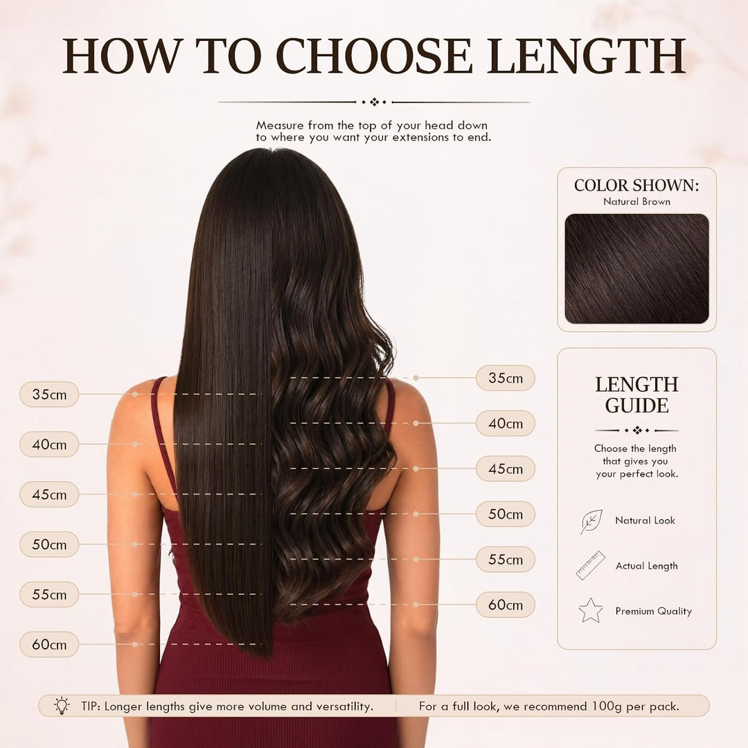 Rich Choices U Tip Bonding Haarverlängerung Echthaar Extensions keratin bondings Extensions Echthaar