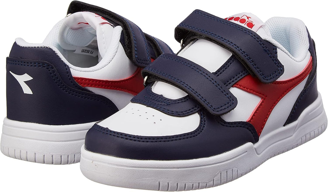 Diadora Unisex Kinder Raptor Low PsGymnastikschuh 31 EU Blau Braun, 31 EU Blau Braun