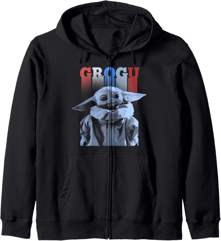 Star Wars: The Mandalorian Fourth Of July Grogu USA Patriot Kapuzenjacke
