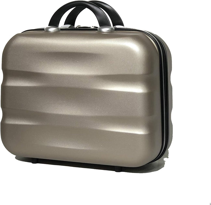 CELIMS Französische Marke – Set mit 5 Koffern aus festem Material, Champagner (5806), Lot