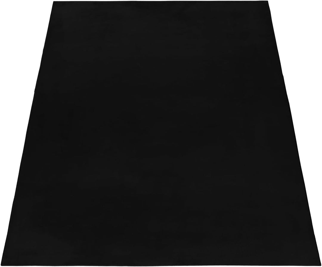 Weicher Hochflor Teppich Wohnzimme Waschbarer Teppich im modernen Stil Unicolor & Einfarbig Läufer T