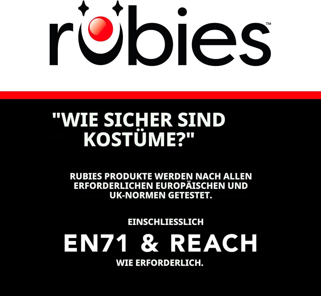 Rubie's 820952XL Offizielles DC Warner Bros Justice League Superman Kostüm für Erwachsene, herren, 0