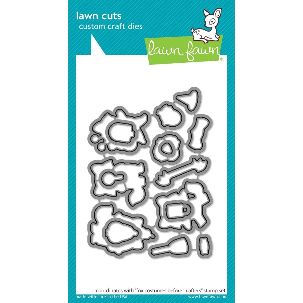 Lawn Fawn, Lawn cuts/Stanzschablone, Fox Costumes Before &