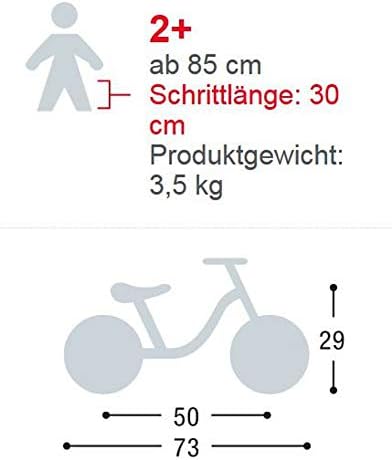 Puky Kinder Laufrad LR M rot (500) 0 Kiwi, Kiwi