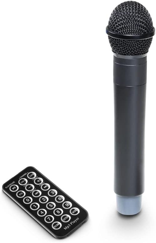 LD Systems ROADBUDDY 10 B6 Akkubetriebener Bluetooth-Lautsprecher mit Mixer und Funkmikrofon mit Mik