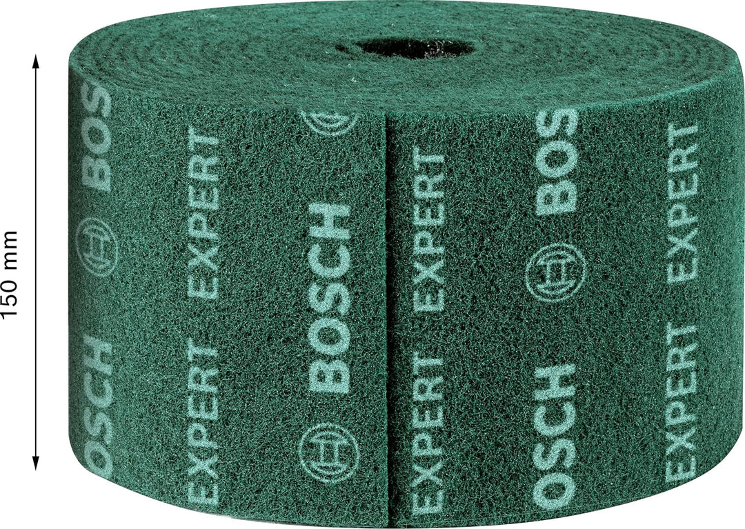 Bosch Professional 1x Expert N880 Vliesrolle (für Stahlbleche, Breite 150 mm, Länge 10 m, sehr fein