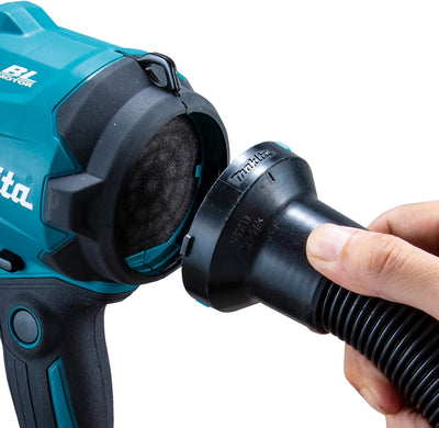 Makita DAS180RT 18V Li-Ion LXT Brushless Staubgebläse komplett mit 1 x 5,0 Ah Akku und Ladegerät