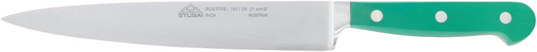 STUBAI schmales Kochmesser geschmiedet 210 mm | Küchenmesser aus Edelstahl für Schneiden von Fleisch