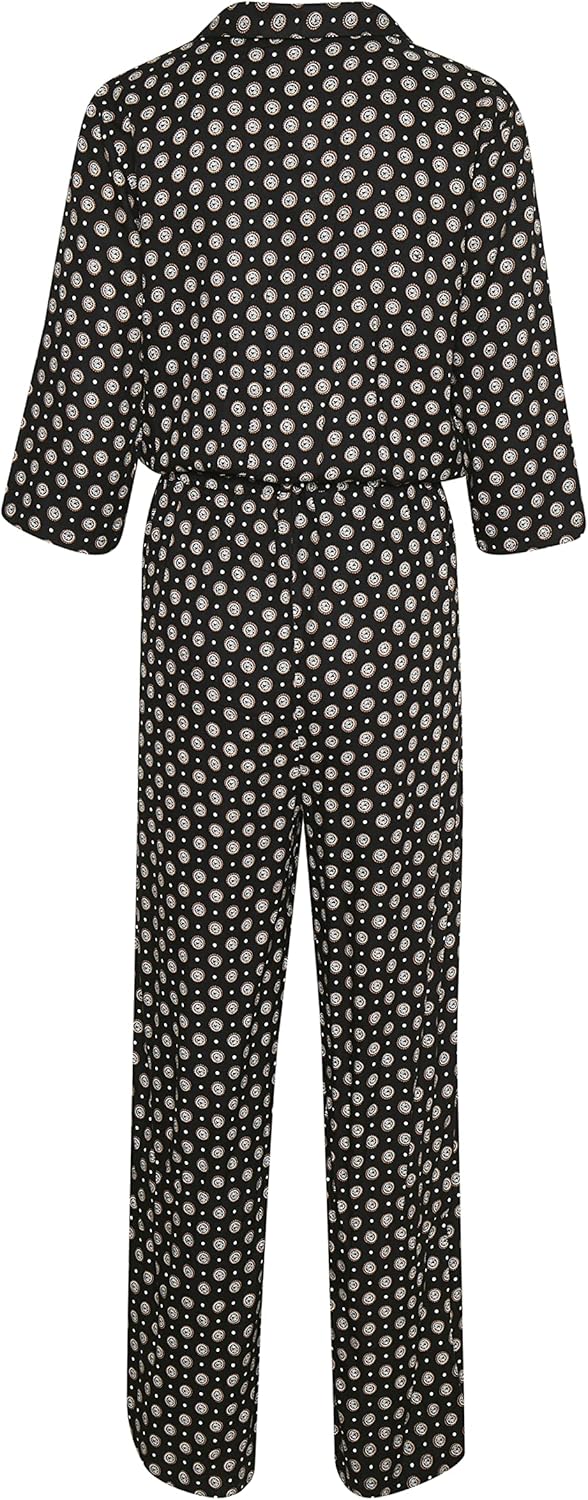 KAFFE Overall KArutie 32 Black Tie/dot AOP, 32 Black Tie/dot AOP