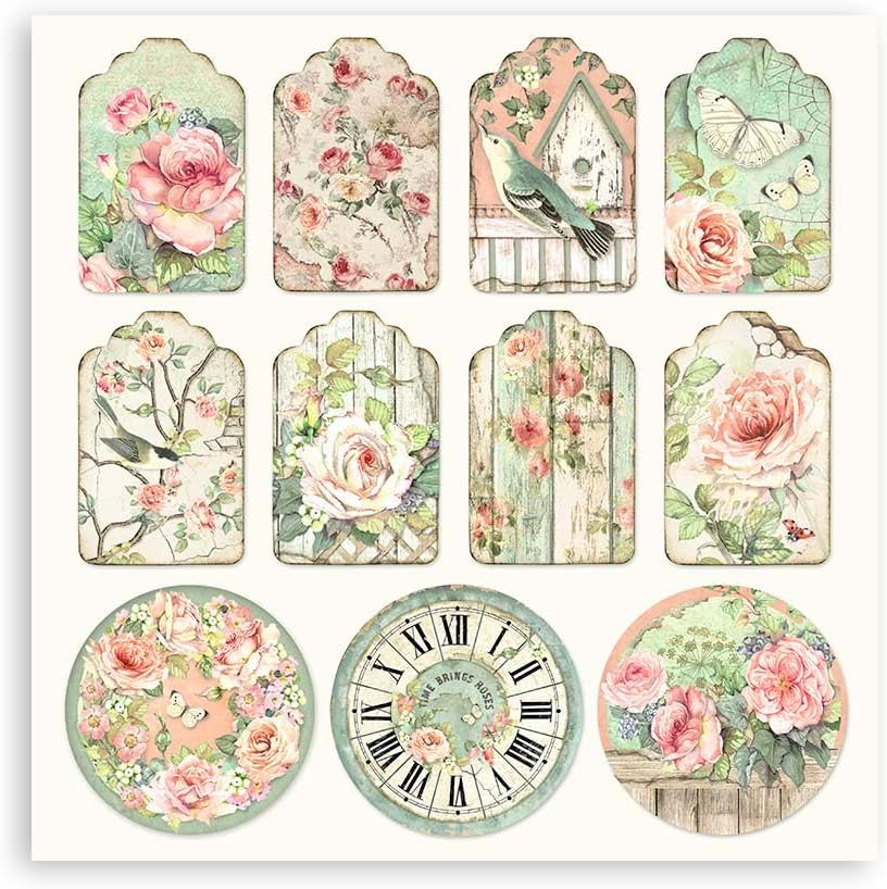 Stamperia - Scrapbook Paper Pad for Scrapbooking, Albums, Card Making, Bullet Journalling and More,