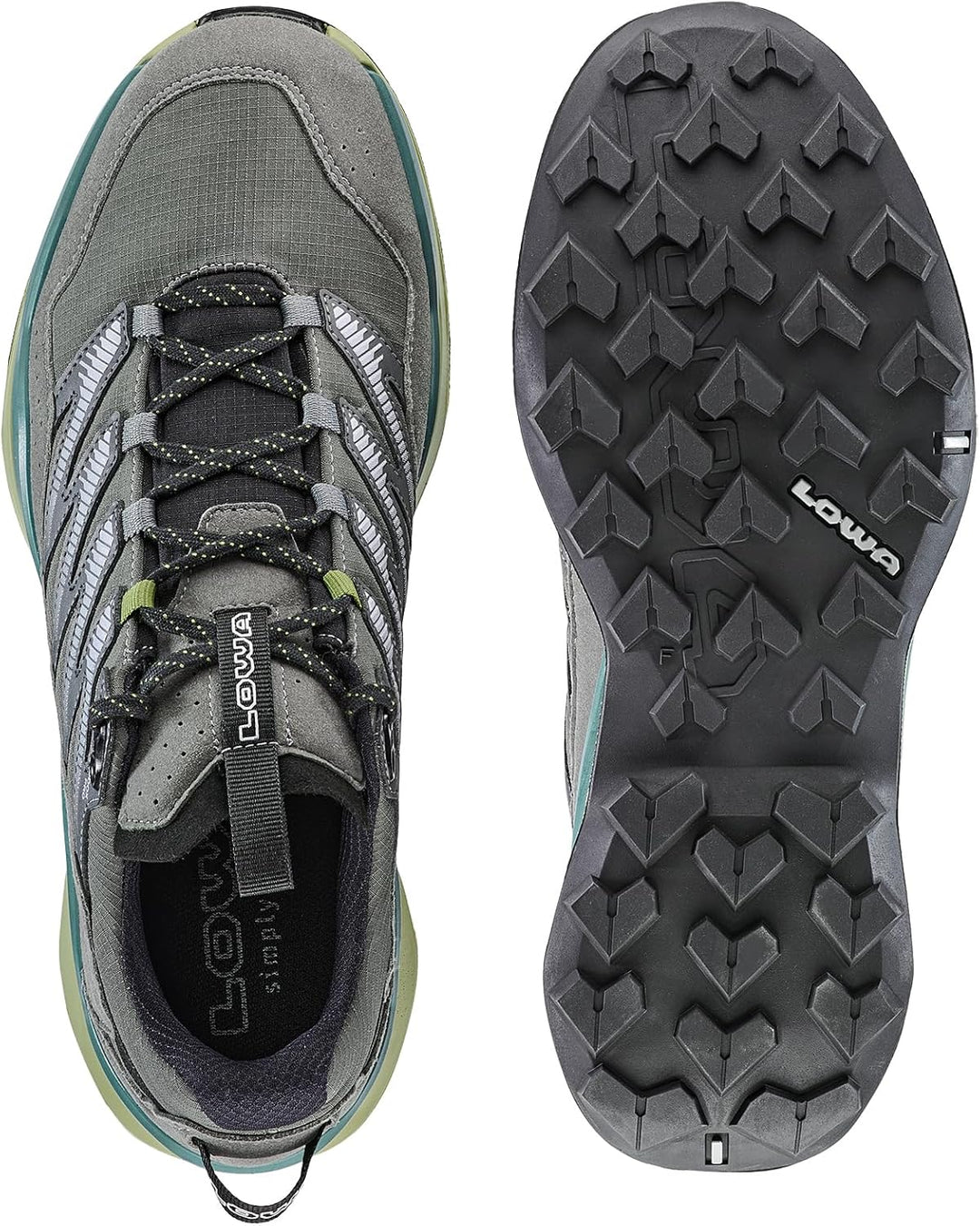 LOWA Halbschuh MADDOX PRO GTX LO 41 EU Grau Farn, 41 EU Grau Farn